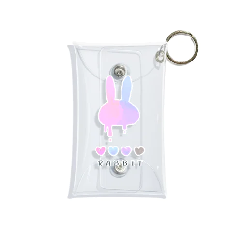 うさぎ Mini Clear Multipurpose Case