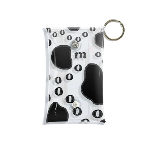 丑柄 mooooooo Mini Clear Multipurpose Case