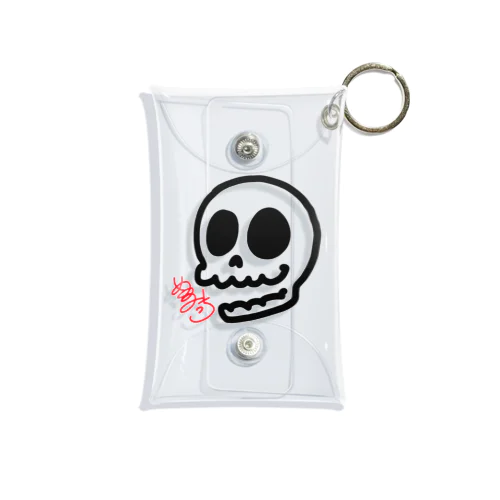 スカル・ボーン✌️💀 Mini Clear Multipurpose Case