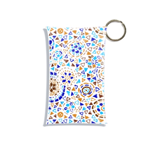 🇹🇷トルコのモザイクランプ（ターコイズ） Mini Clear Multipurpose Case