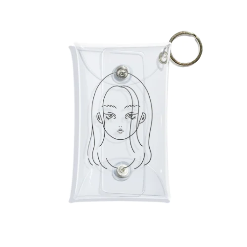 lazy girl Mini Clear Multipurpose Case