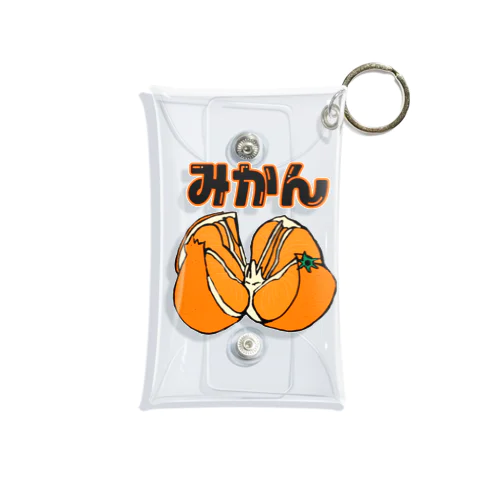 みんな大好きミカン🍊 Mini Clear Multipurpose Case