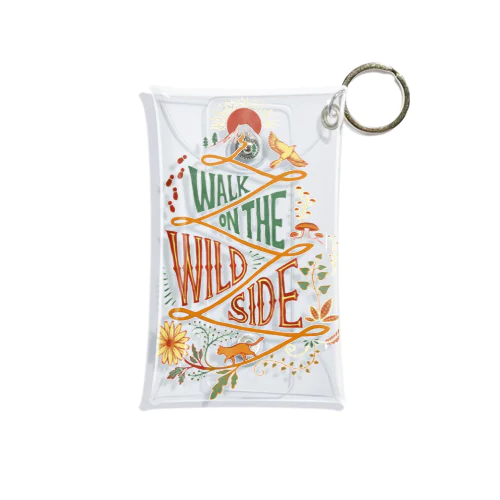 Walk on the Wild Side（ワイルド・サイドを歩け） Mini Clear Multipurpose Case