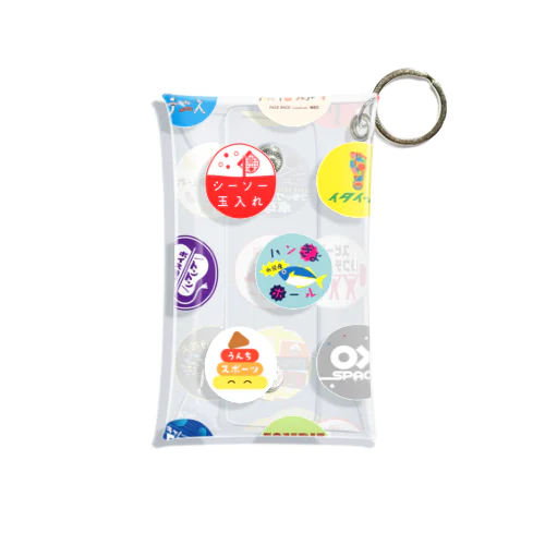 YURU SPORTS LOGO3 Mini Clear Multipurpose Case