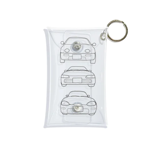 A.B.C  K-car Mini Clear Multipurpose Case