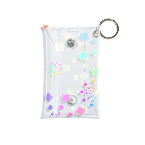 カラフル Mini Clear Multipurpose Case