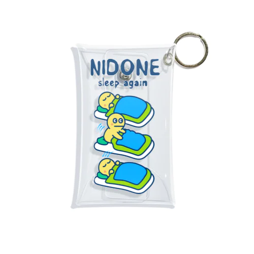 二度寝 〜NIDONE もう一度寝る〜 ミニクリアマルチケース