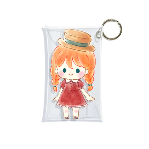 赤毛の子 Mini Clear Multipurpose Case