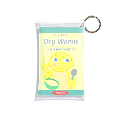 Gecko Food  「Dry Worm」 マシカク Mini Clear Multipurpose Case