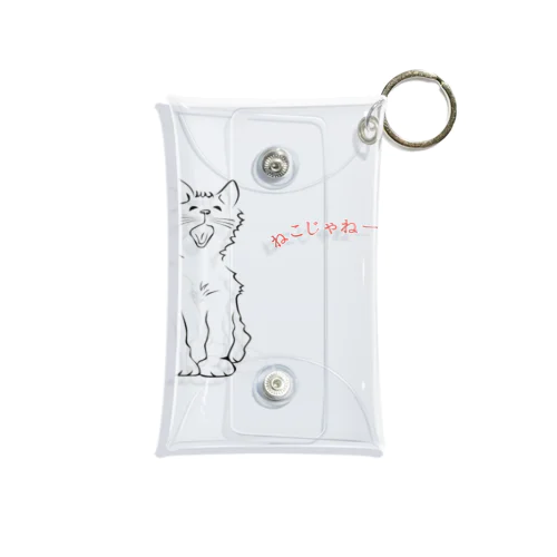 ツンデレの猫　RINA Mini Clear Multipurpose Case