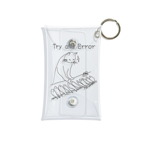 Try and Error Mini Clear Multipurpose Case