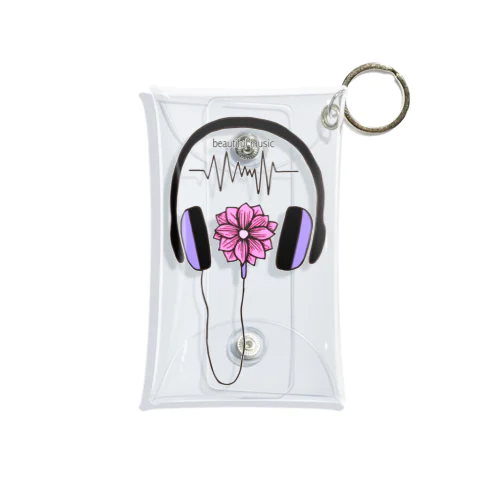 beautiful music Mini Clear Multipurpose Case