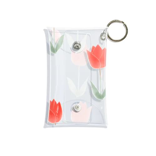 チューリップ畑 Mini Clear Multipurpose Case