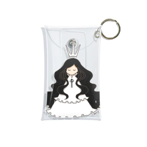 Queen シロ Mini Clear Multipurpose Case