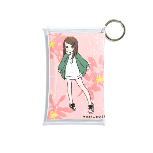 オリジナル　サブカル女子 Mini Clear Multipurpose Case