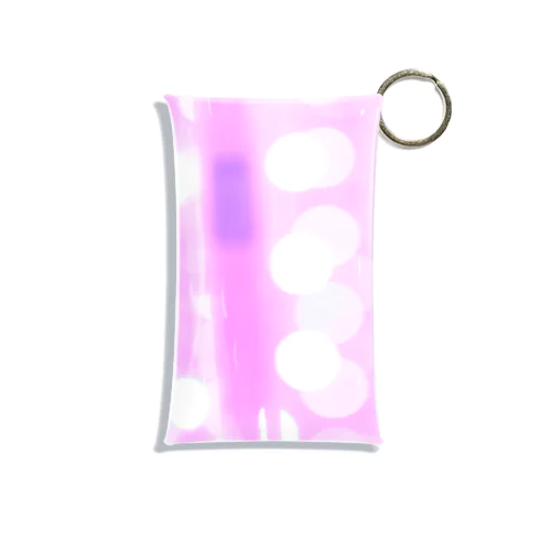 Lights_pink Mini Clear Multipurpose Case