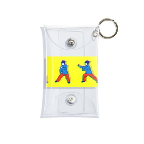 ポップな太極拳 Mini Clear Multipurpose Case