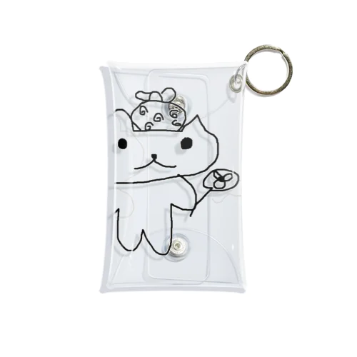 ふーにゃん① Mini Clear Multipurpose Case