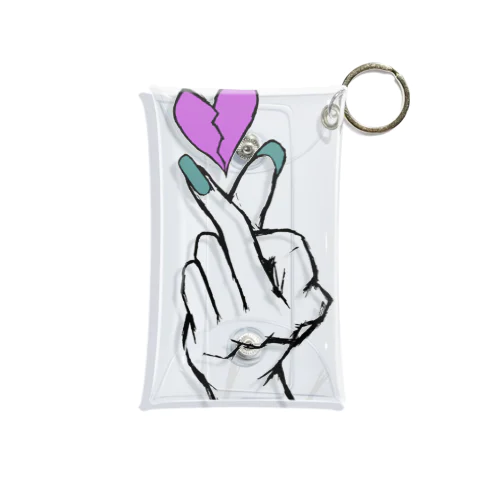 Behind the love Mini Clear Multipurpose Case