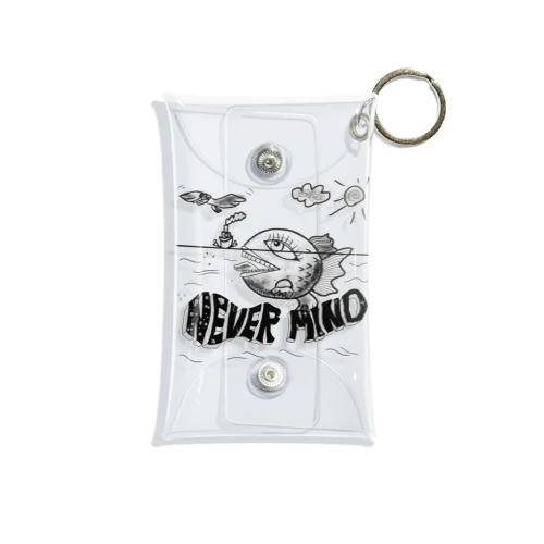 NEVER MIND Mini Clear Multipurpose Case