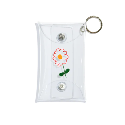 お花（Mio） Mini Clear Multipurpose Case