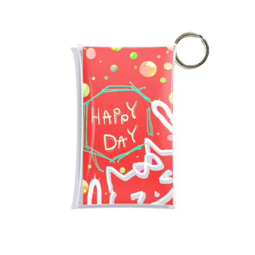 はぴねこ Mini Clear Multipurpose Case