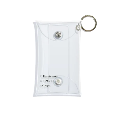 さ Mini Clear Multipurpose Case
