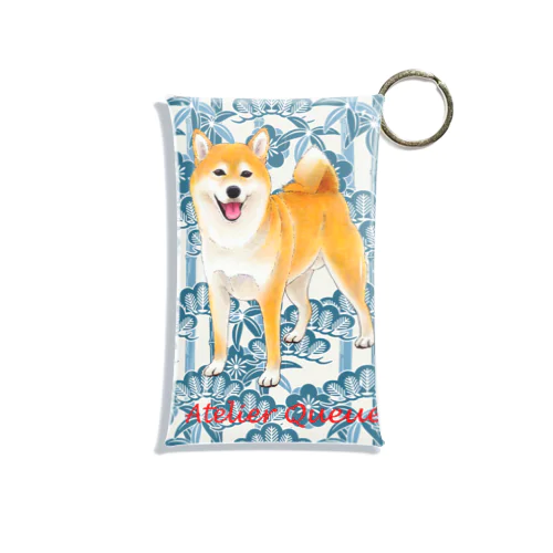 柴犬（松竹梅）Ⅲ Mini Clear Multipurpose Case