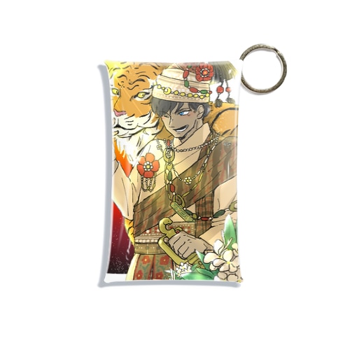 虎と友達 Mini Clear Multipurpose Case