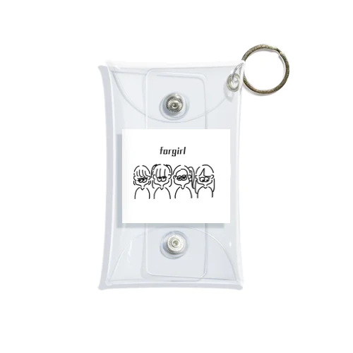 4girl Mini Clear Multipurpose Case
