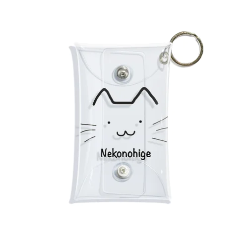 猫のひげオリジナル Mini Clear Multipurpose Case