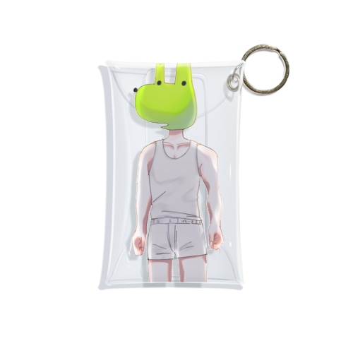 ニートぱんいちくん Mini Clear Multipurpose Case