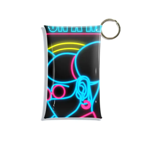 【NEON】PUT ON A MASK(戴上口罩吧)  Mini Clear Multipurpose Case