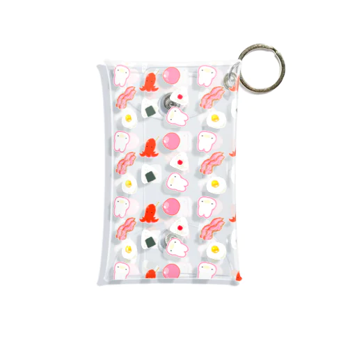 KAMATOTO-san  mini clear case (meshi) Mini Clear Multipurpose Case