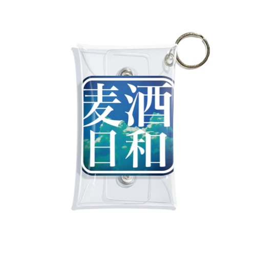 麦酒日和　(夏空) Mini Clear Multipurpose Case