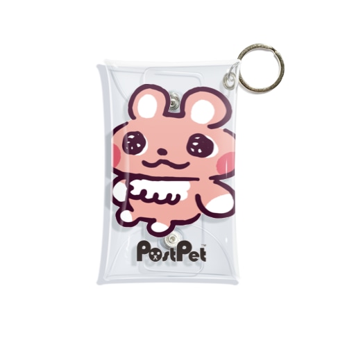 おすわりコモモ Mini Clear Multipurpose Case