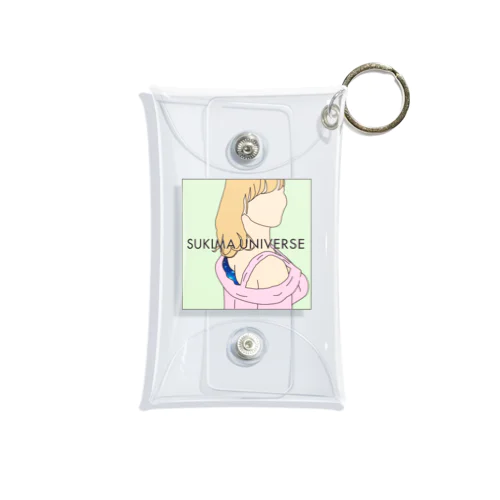 SUKIMA UNIVERSE 背中 Mini Clear Multipurpose Case