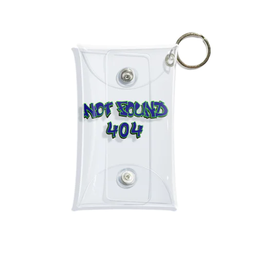 NOT FOUND 404 Mini Clear Multipurpose Case