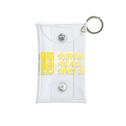 H.E.A.D.S ロゴ Mini Clear Multipurpose Case