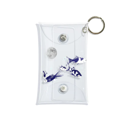 夜の金魚 Mini Clear Multipurpose Case