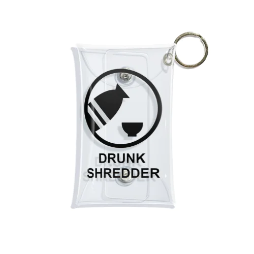 DRUNK SHREDDER Mini Clear Multipurpose Case