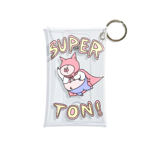 SUPER★TON!! Mini Clear Multipurpose Case