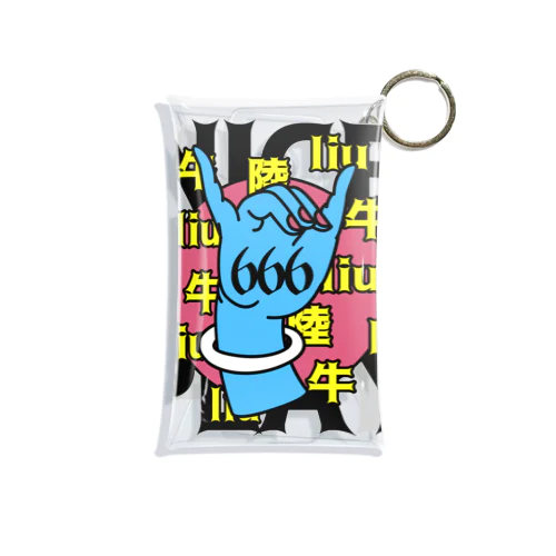 NICE PLAY【666】 Mini Clear Multipurpose Case