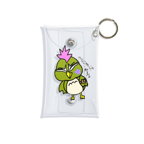 やさぐれめじろ Mini Clear Multipurpose Case