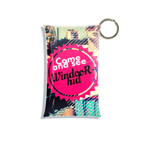 WindooR-hid　Come and Seeデザインシリーズ Mini Clear Multipurpose Case