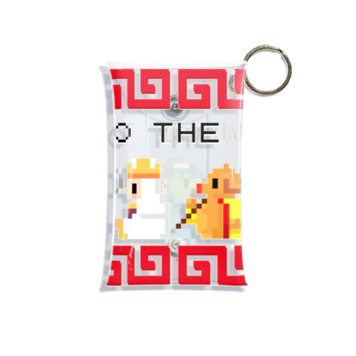 【FC風】GO TO THE WEST【ドット絵 】  Mini Clear Multipurpose Case