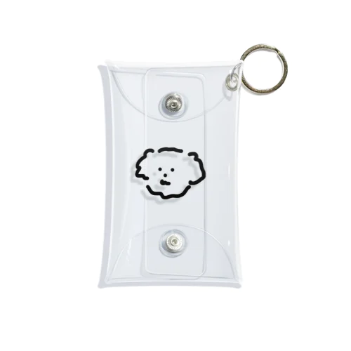 simple dog Mini Clear Multipurpose Case