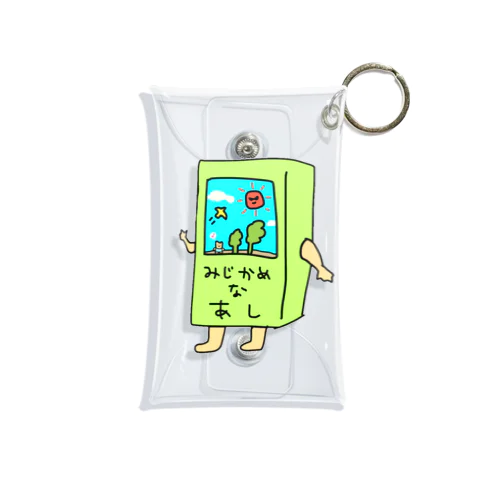 みじかめなあしくん Mini Clear Multipurpose Case