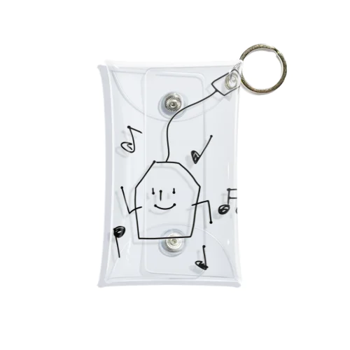 ダンスダンスティーバッグくん Mini Clear Multipurpose Case