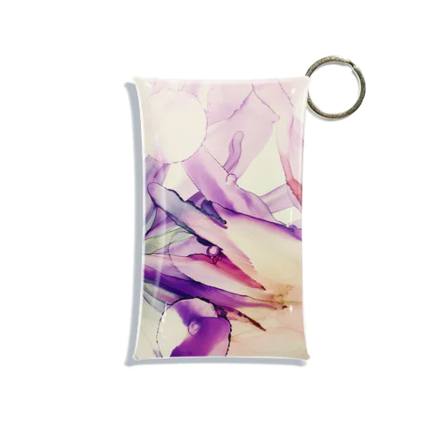 flowers Mini Clear Multipurpose Case